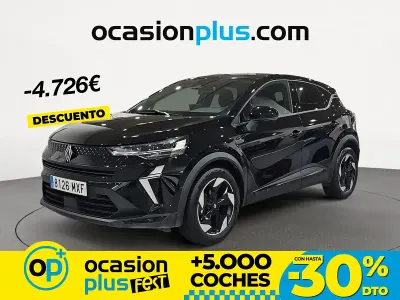 Usado Renault Captur Techno 90 CV (66 kW) 2024 Negro SUV