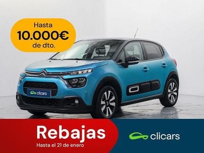 Azul Usado 2020 Citroën C3 Feel Berlina | 9290 € (Buen precio)