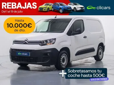 Usado Citroën Berlingo 102 CV (75 kW) 2022 Blanco Monovolumen