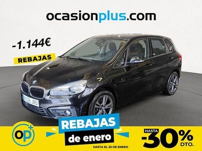 Negro Usado 2016 BMW 218 Active Tourer Monovolumen | 14.306 € (Precio justo)