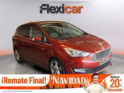 Rojo Usado 2018 Ford C-MAX Titanium Monovolumen | 12.990 € (Caro)