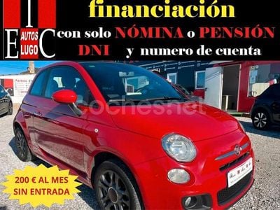 Usado Fiat 500C Lounge 69 CV (50 kW) 2015 Rojo Descapotable