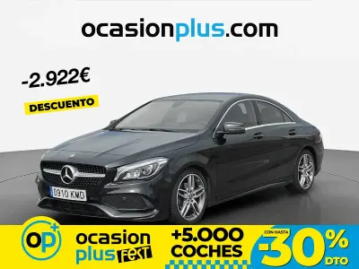 Usado Mercedes CLA200 136 CV (100 kW) 2018 Negro Berlina