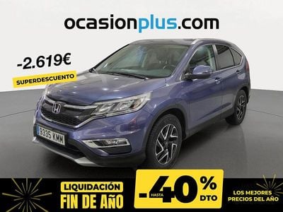 Azul Usado 2018 Honda CR-V Elegance SUV | 21.099 € (Precio justo)