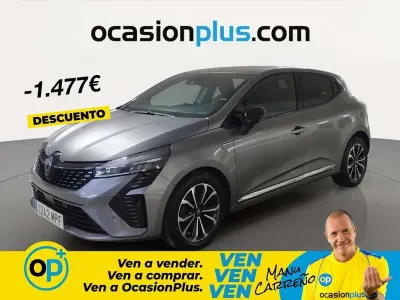 Usado Renault Clio Techno 91 CV (66 kW) 2024 Gris Utilitario