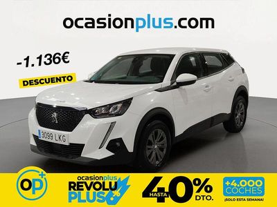 Usado Peugeot 2008 Active 100 CV (73 kW) 2020 Blanco SUV