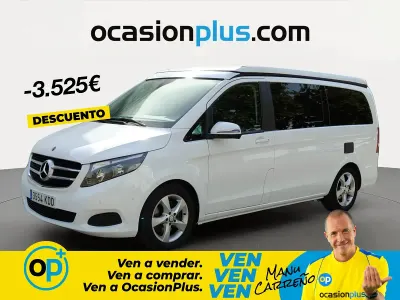 Usado Mercedes V220 Marco Polo 163 CV (119 kW) 2017 Blanco Monovolumen