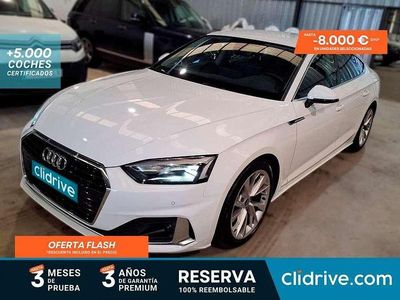Usado Audi A5 Sportback Advanced Plus 163 CV (119 kW) 2022 Blanco Utilitario
