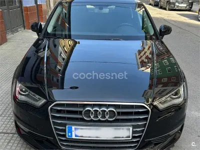 Usado Audi A3 116 CV (85 kW) 2016 Negro Berlina