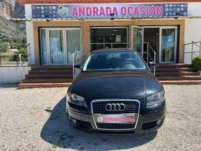 Usado Audi A3 Sportback Ambiente 170 CV (125 kW) 2006 Negro Utilitario