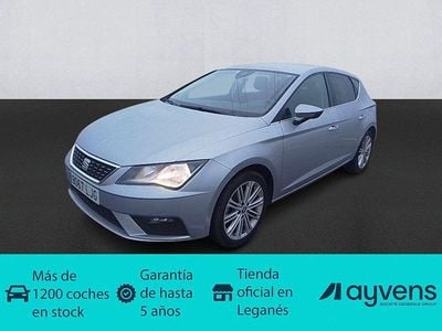 Usado Seat Leon XCELLENCE 130 CV (95 kW) 2020 Gris plata Berlina