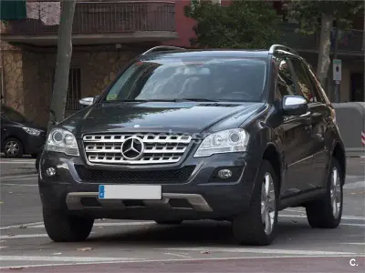 Usado Mercedes ML350 224 CV (164 kW) 2010 Gris / plata SUV