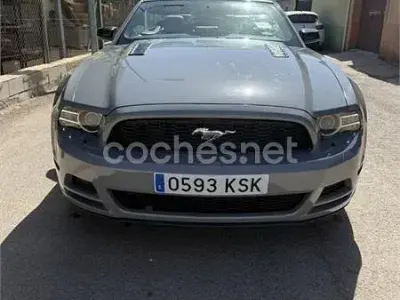 Usado Ford Mustang GT 418 CV (307 kW) 2015 Gris / plata Descapotable