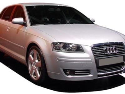 Usado Audi A3 Attraction 160 CV (117 kW) 2008 Rojo Utilitario