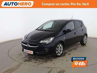 Usado Opel Corsa Selective 90 CV (66 kW) 2019 Negro Utilitario