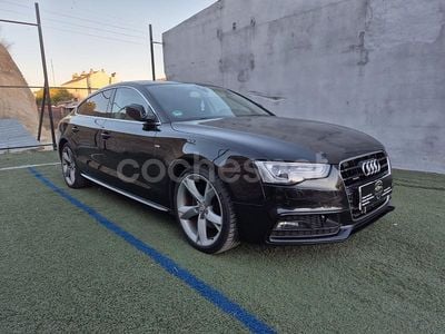 Negro Usado 2015 Audi A5 Sportback S-Line Utilitario | 18.999 € (Precio justo)