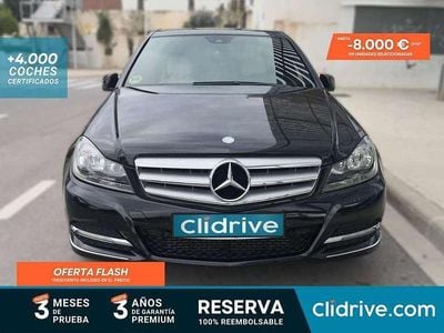 Usado Mercedes C220 Avantgarde 170 CV (125 kW) 2011 Negro Berlina