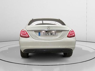 Usado Mercedes C200 136 CV (100 kW) 2018 Blanco Berlina