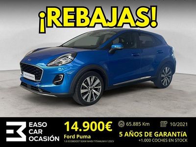 Naranja Usado 2021 Ford Puma Titanium X | 17.900 € (Un poco caro)