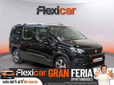 Usado Peugeot Rifter GT-line 130 CV (95 kW) 2020 Negro Monovolumen