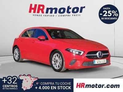 Usado Mercedes A200 150 CV (110 kW) 2019 Rojo Berlina