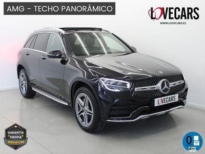 Usado Mercedes GLC300e 306 CV (225 kW) 2022 Negro SUV