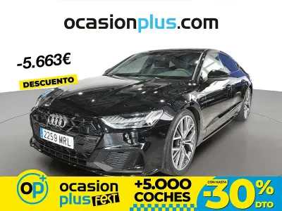 Begagnad Audi A7 S-Line 286 HK (210 kW) 2024 Svart Sedan