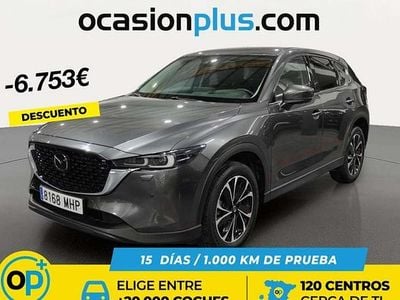 Gris Usado 2023 Mazda CX-5 Exclusive-Line SUV | 27.446 € (Precio justo)