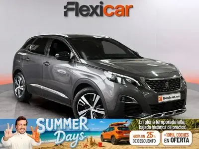 Usado Peugeot 3008 GT-line 130 CV (95 kW) 2018 Gris SUV