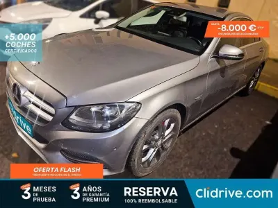 Używany Mercedes C220 AMG 163 KM (119 kW) 2014 Szary Sedan/Limuzyna