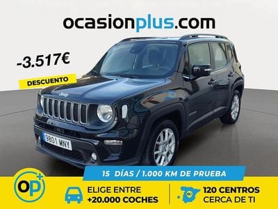 Usado Jeep Renegade Limited 120 CV (88 kW) 2024 Negro SUV