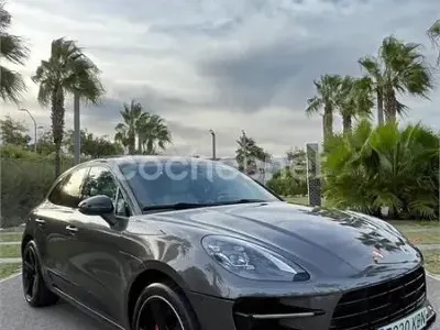 Usado Porsche Macan Turbo 400 CV (294 kW) 2016 Gris / plata SUV