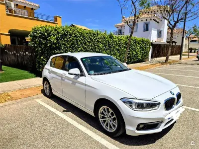 Usado BMW 116 116 CV (85 kW) 2017 Blanco Utilitario