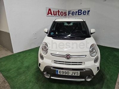 Usado Fiat 500L Trekking 95 CV (69 kW) 2017 Blanco Monovolumen