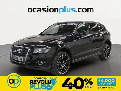 Usado Audi Q5 211 CV (155 kW) 2010 Negro SUV