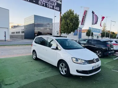 Usado VW Sharan Advance 140 CV (102 kW) 2012 Blanco Monovolumen