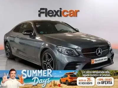 Usado Mercedes C220 194 CV (142 kW) 2019 Gris Coupe