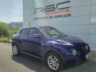 Usado Nissan Juke N-Connecta 110 CV (80 kW) 2017 Azul SUV
