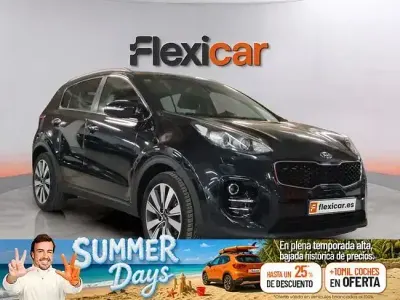 Usado Kia Sportage 115 CV (84 kW) 2018 Negro SUV