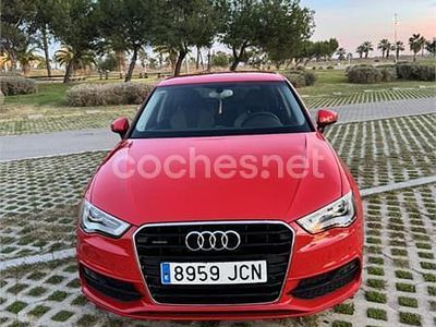 Rojo Usado 2014 Audi A3 Ambition Berlina | 13.499 € (Precio justo)