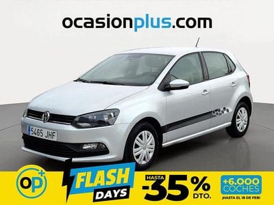 Usado VW Polo Edition 75 CV (55 kW) 2015 Gris plata Utilitario
