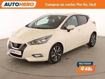 Usado Nissan Micra Acenta 90 CV (66 kW) 2019 Blanco Utilitario