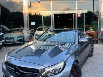 Usado Mercedes C63S AMG 510 CV (375 kW) 2017 Gris / plata Descapotable