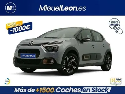 Usado Citroën C3 PureTech 82 CV (60 kW) 2023 Gris Utilitario