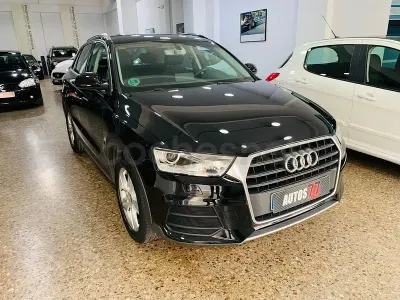 Usado Audi Q3 Design 150 CV (110 kW) 2016 Negro SUV