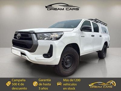 Usado Toyota HiLux 150 CV (110 kW) 2022 Blanco Pickup/Camioneta
