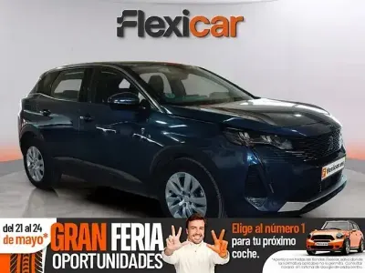 Usado Peugeot 3008 Active 130 CV (95 kW) 2021 Azul SUV