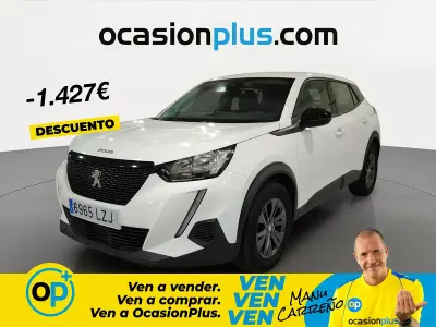 Usado Peugeot 2008 Active 100 CV (73 kW) 2022 Blanco SUV