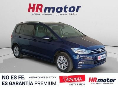 Usado VW Touran Advance 150 CV (110 kW) 2022 Gris Monovolumen