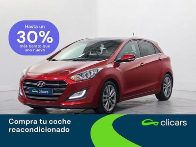 Usado Hyundai i30 Style 136 CV (100 kW) 2016 Rojo Berlina
